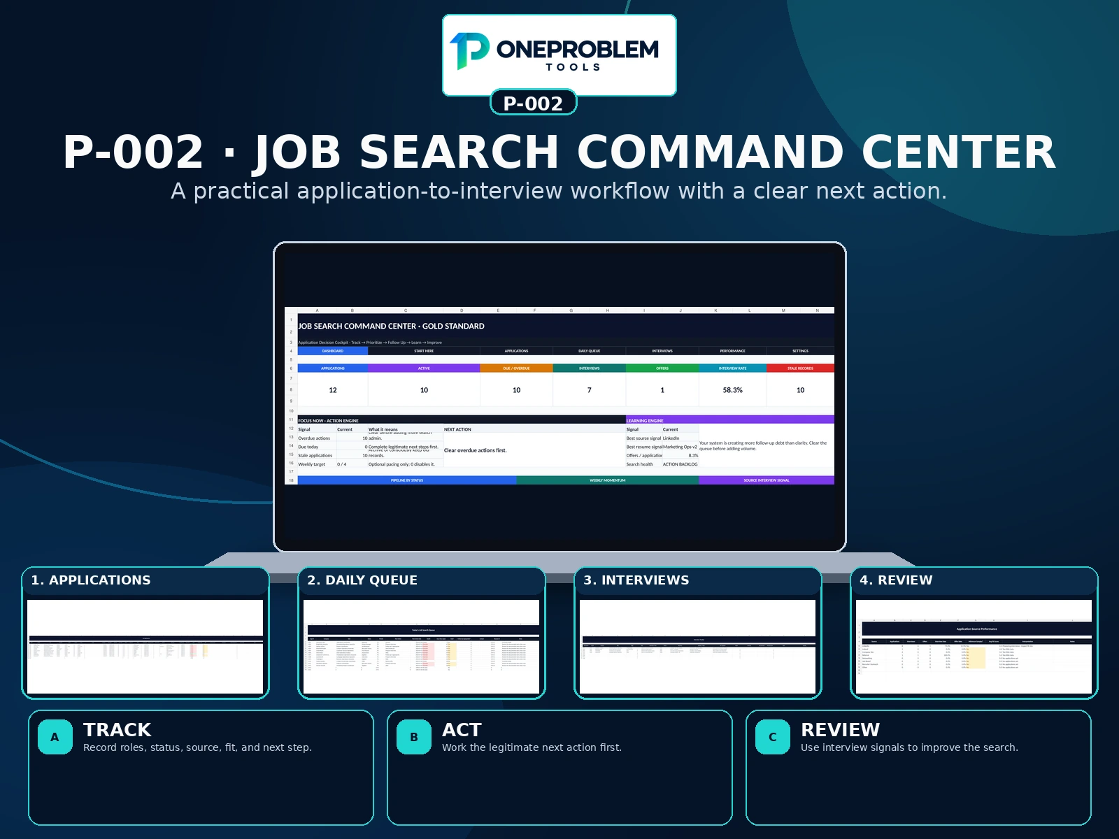 Job Search Command Center preview 1