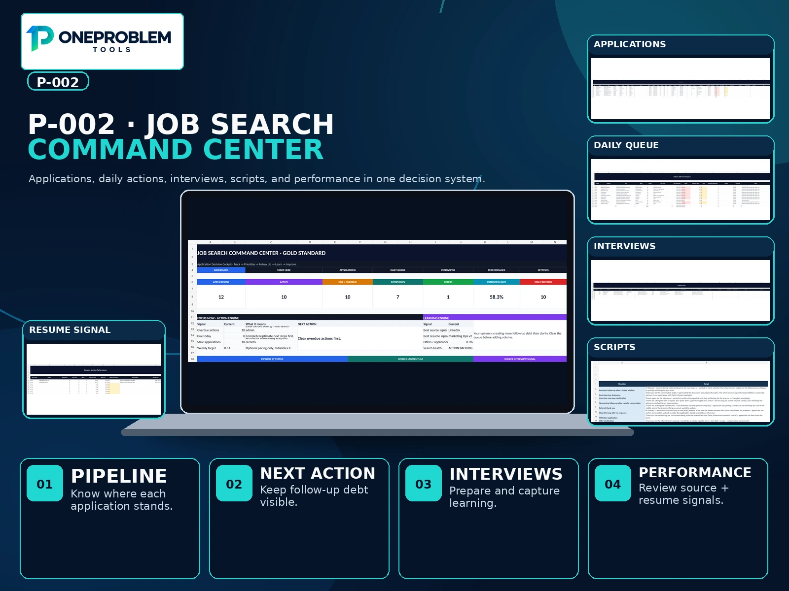 Job Search Command Center preview 2