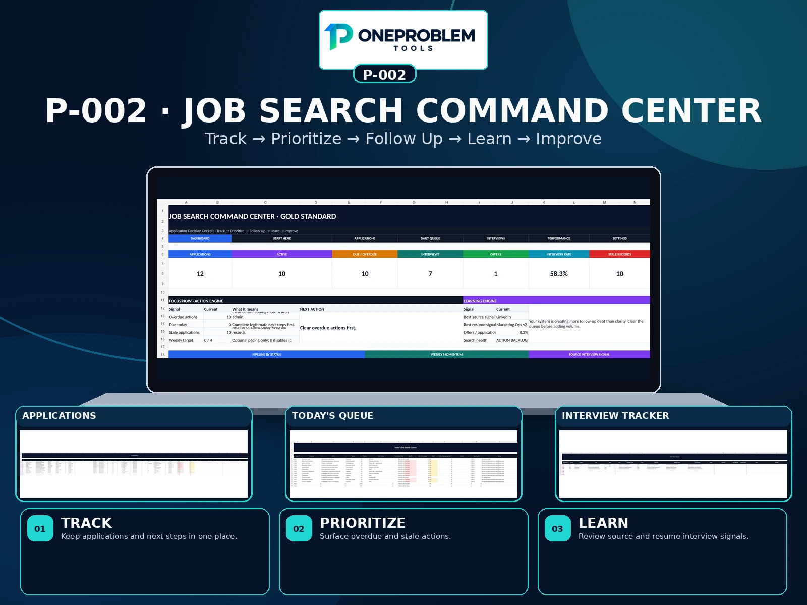 Job Search Command Center preview