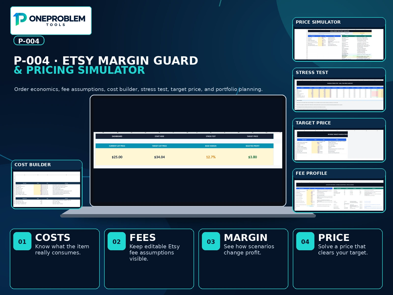 Etsy Margin Guard & Pricing Simulator preview 2