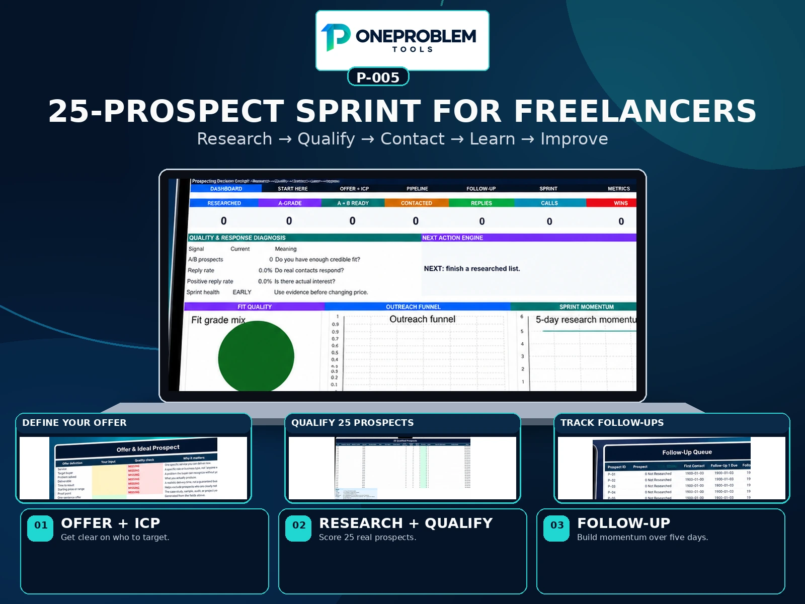 25-Prospect Sprint for Freelancers preview