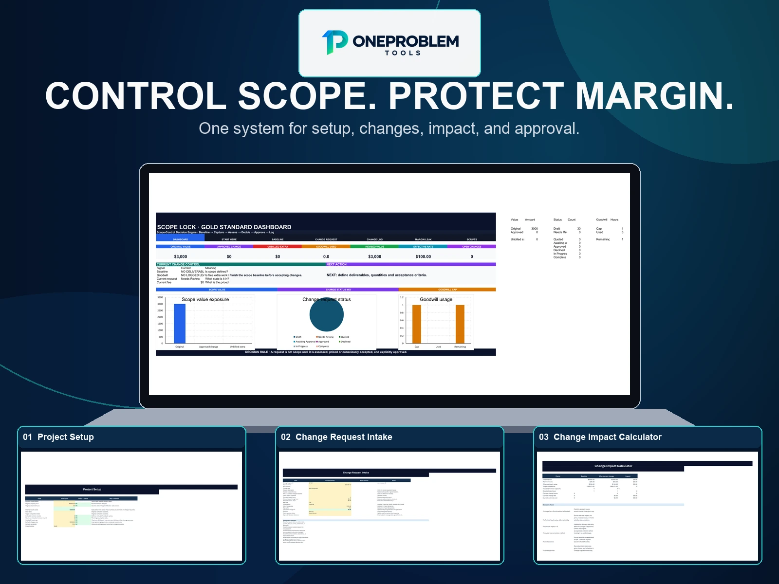 Scope Lock & Change Request Kit for Freelancers preview 1