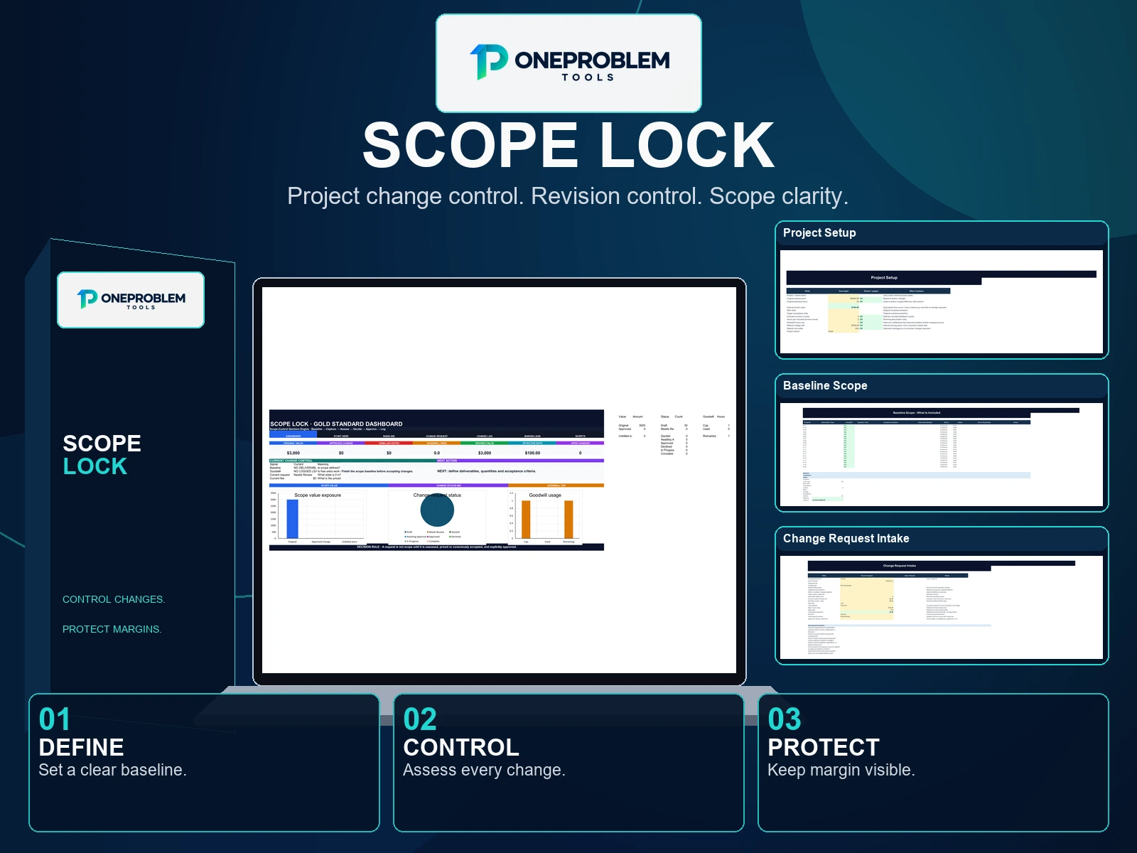 Scope Lock & Change Request Kit for Freelancers preview