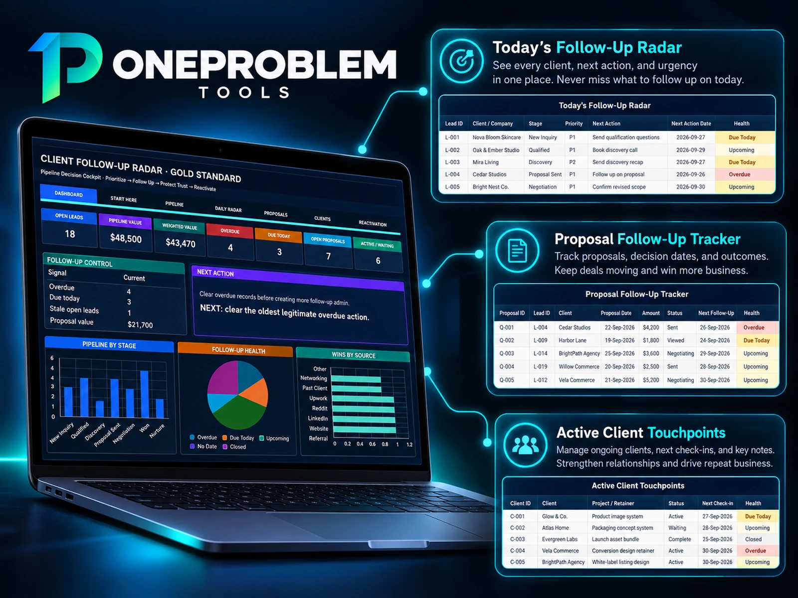 Client Follow-Up Radar for Freelancers preview 2